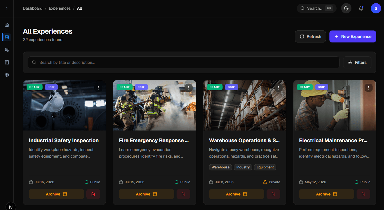 Experience Library